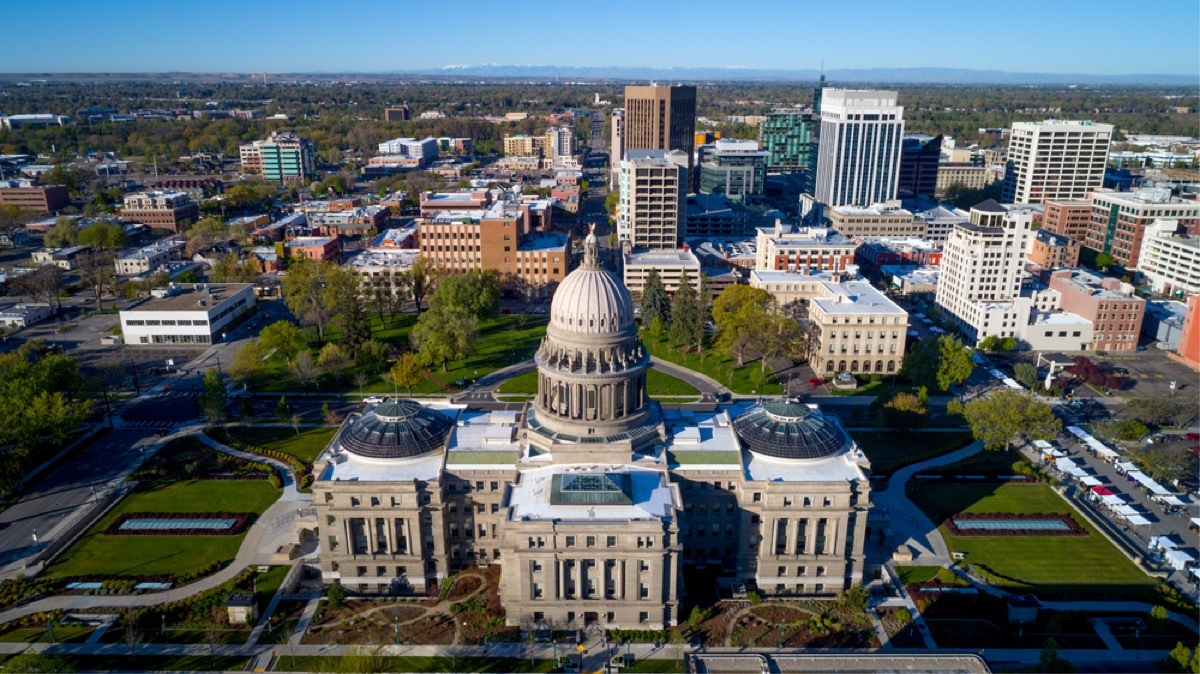 boise idaho skyline