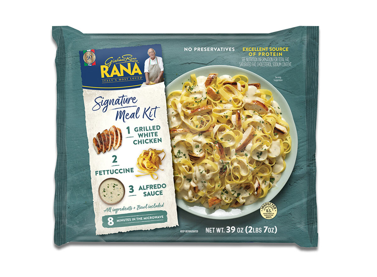 bag of rana frozen chicken alfredo