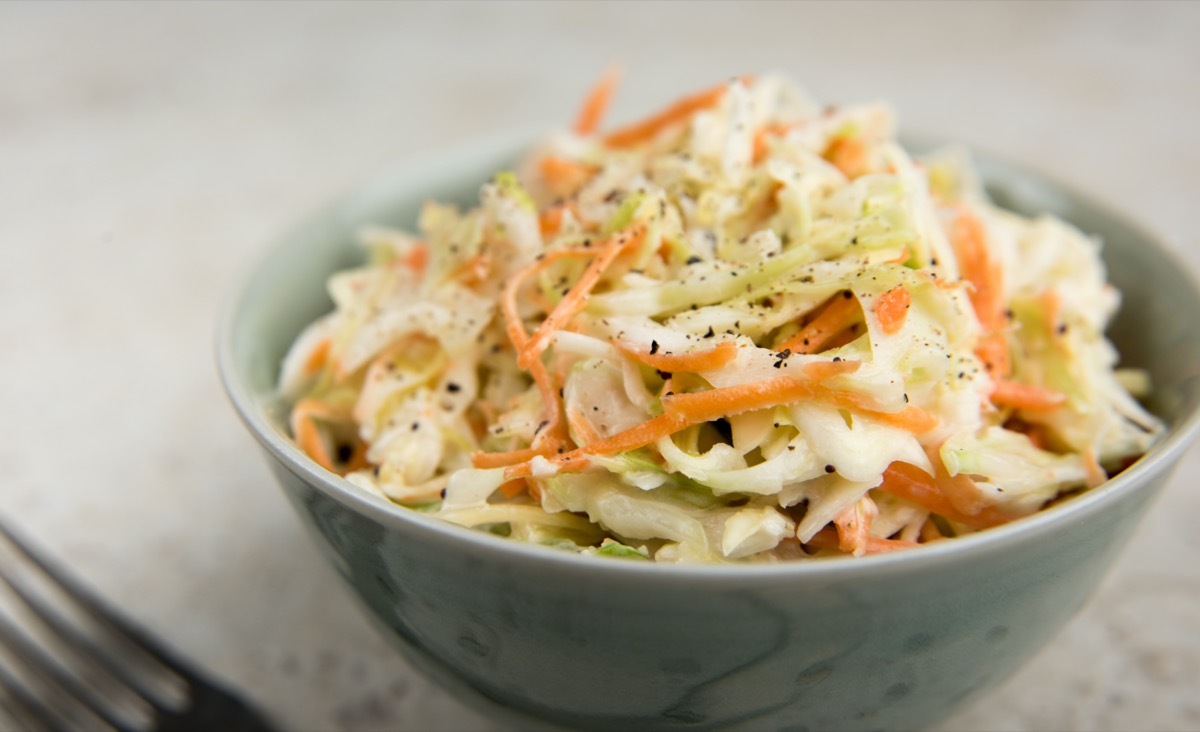 cole slaw in bowl