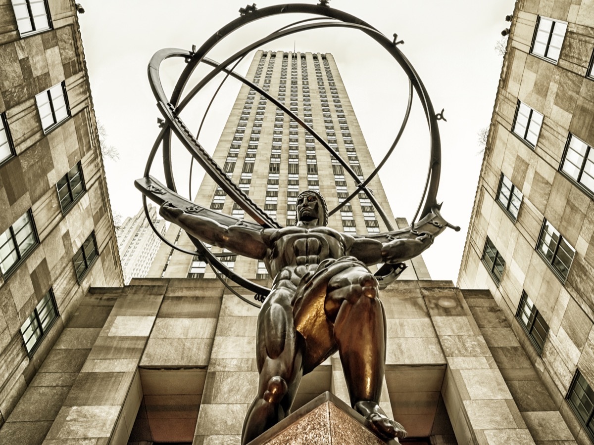 new york city atlas statue famous state statues