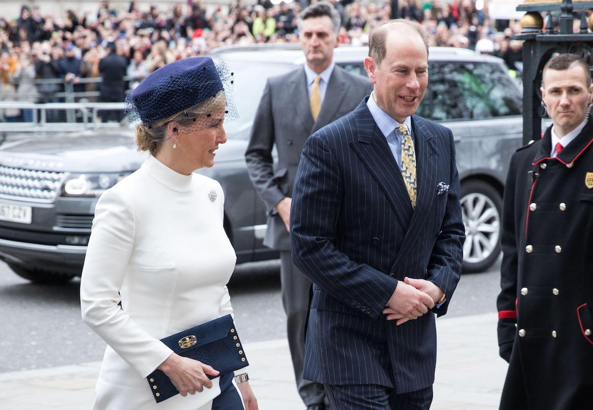 Arrivals for The Commonwealth Service at Westminster Abbey Featuring: Sophie, Countess of Wessex, Prince Edward, Earl of Wessex