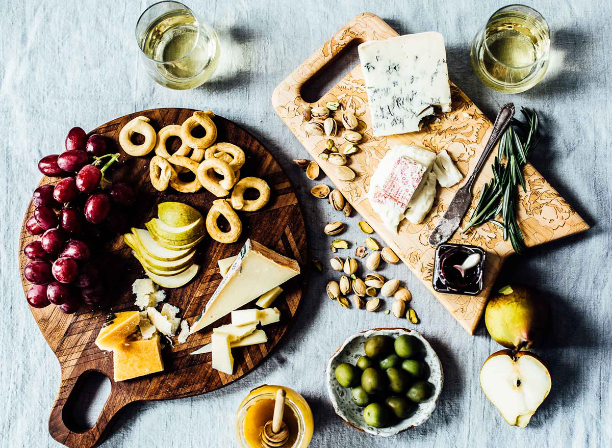 Italian cheese board