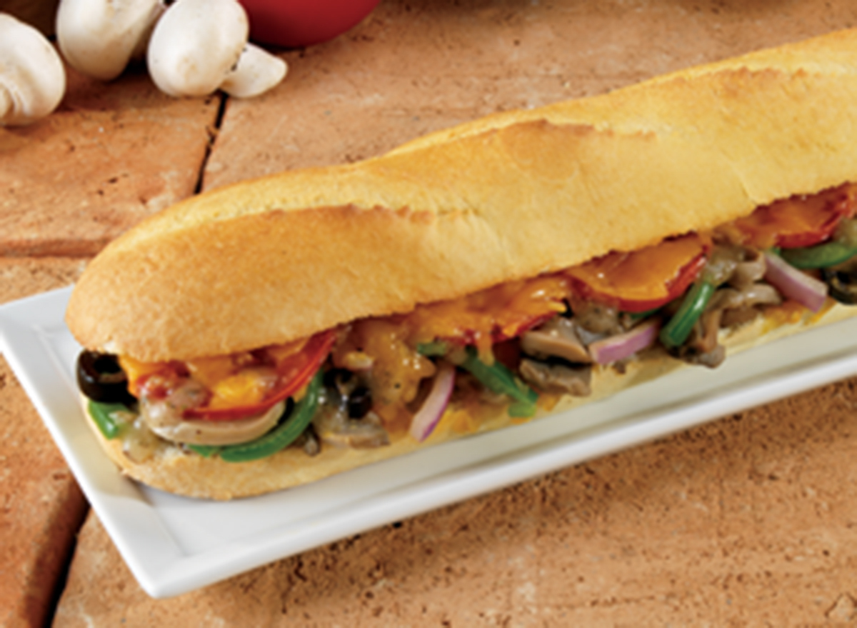 marcos pizza veggie sub