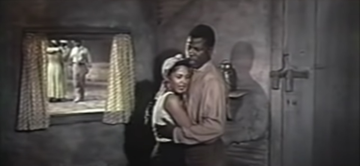 Dorothy Dandridge and Sidney Poitier in Porgy & Bess