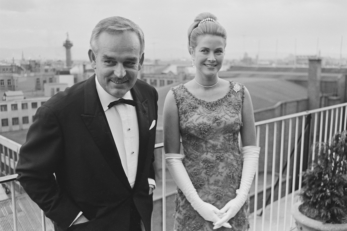 Rainier III and Grace Kelly in Ireland in 1965