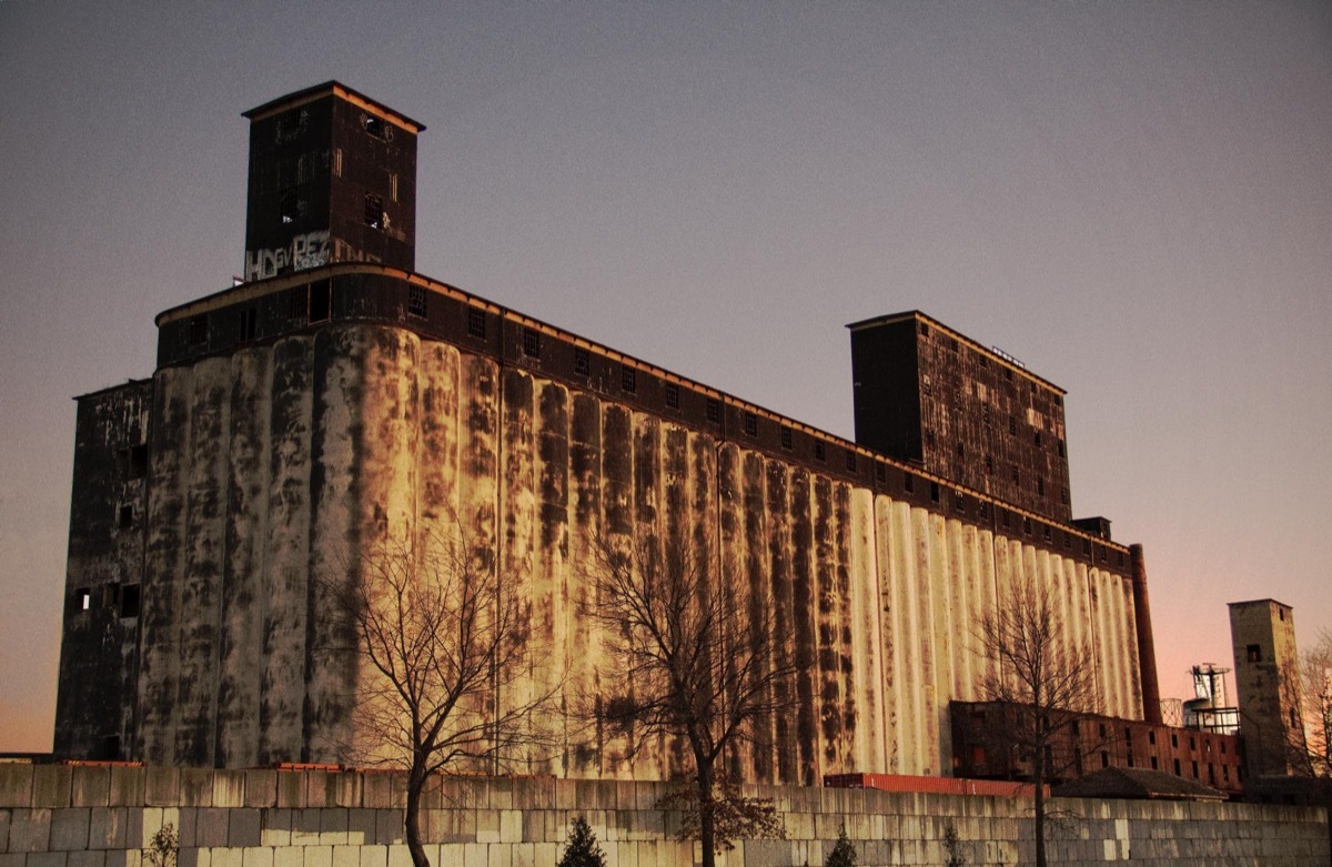 the red hook grain terminal in brooklyn new york