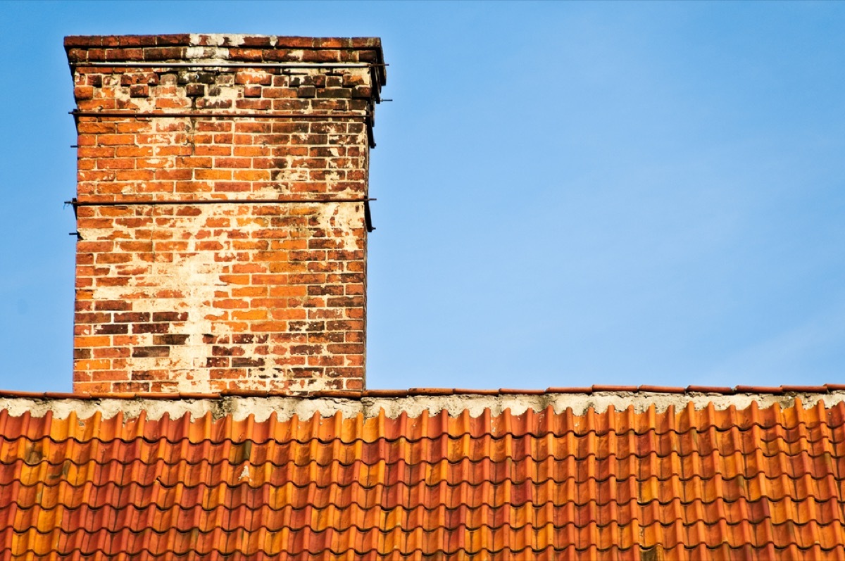 brick chimney, signs your home is falling apart