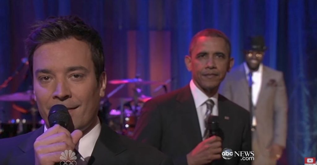 Jimmy Fallon and Barack Obama Late Night