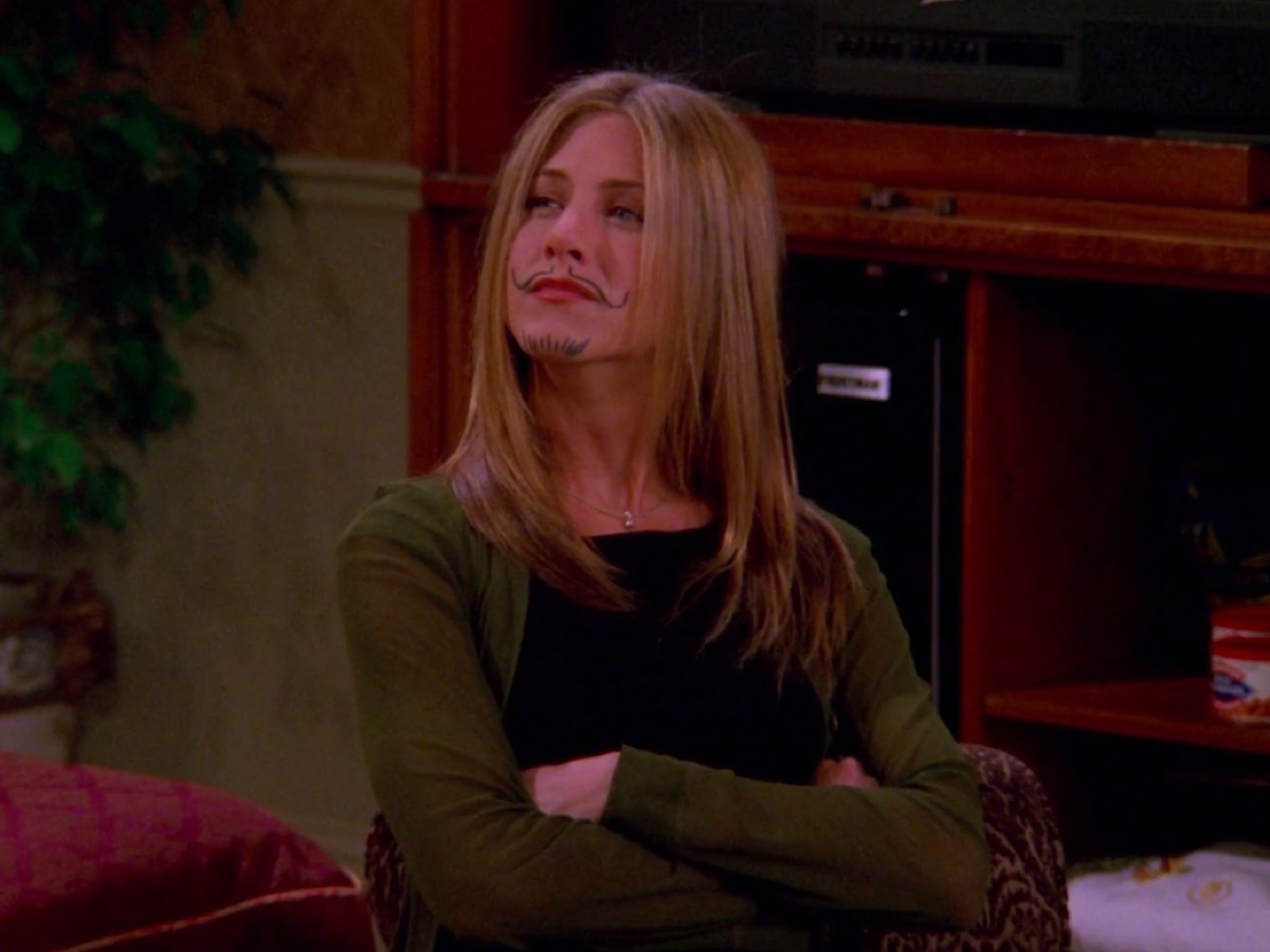 Jennifer Aniston as Rachel Green on Friends