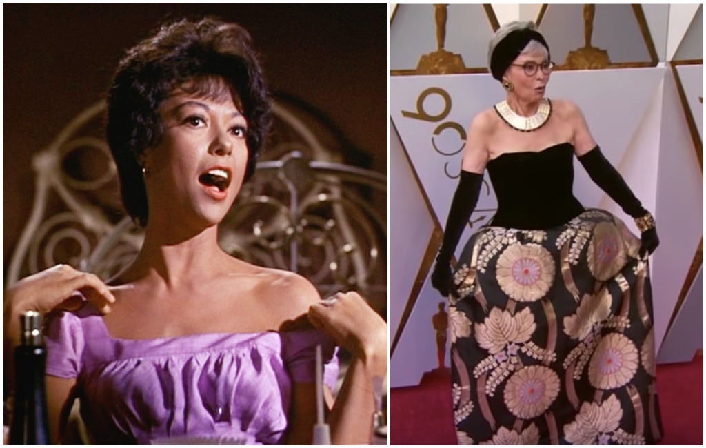 Rita Moreno in West Side Story and 90th Oscars