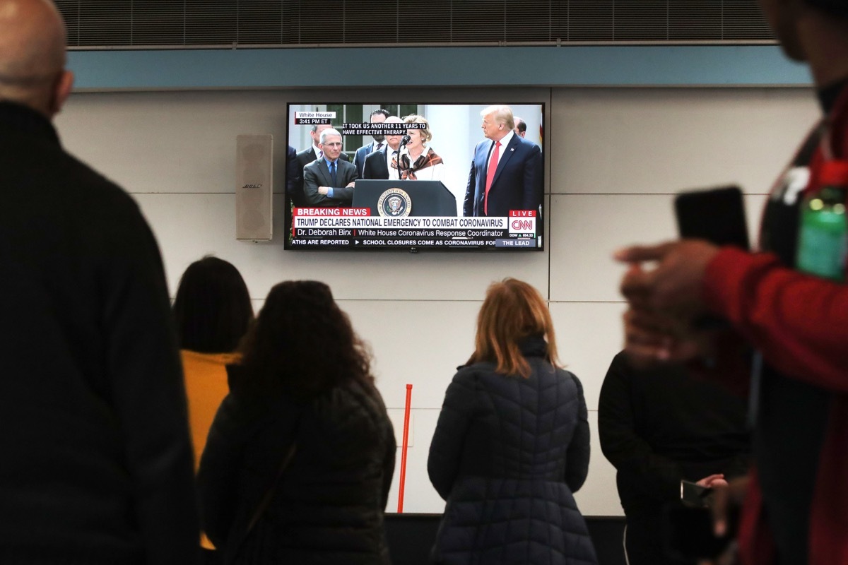 President Trump Declares National Emergency Over Coronavirus Pandemic