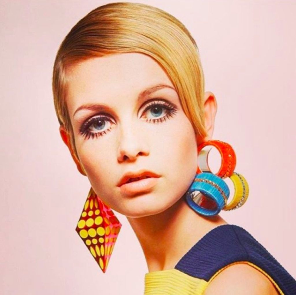 Twiggy iconic celebrity hair