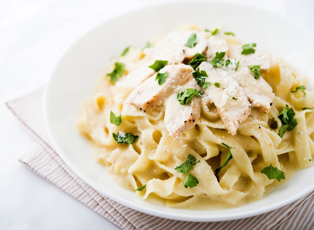 Fettucine alfredo