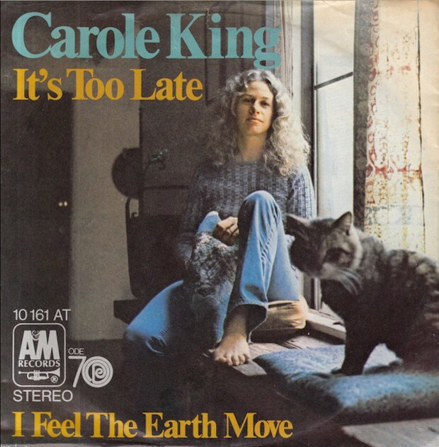 carole king it's too late single cover