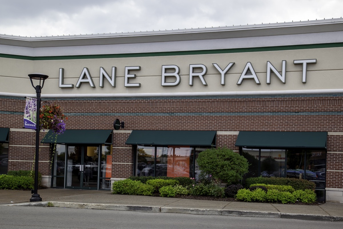 A Lane Bryant store in Buffalo, New York, USA. Lane Bryant Inc. is a United States retail women's clothing store chain focusing on plus-size clothing.