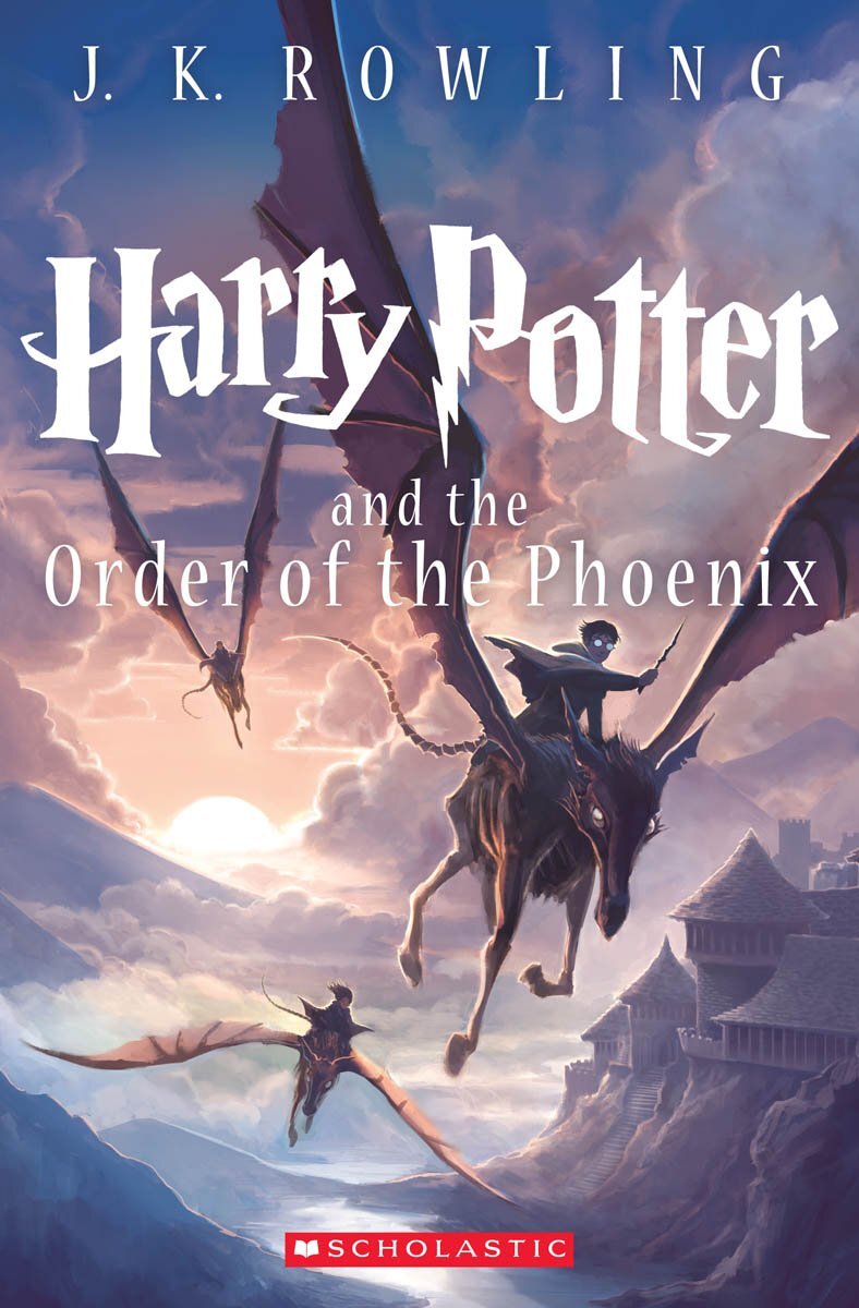 Harry Potter and the Order of the Phoenix book cover