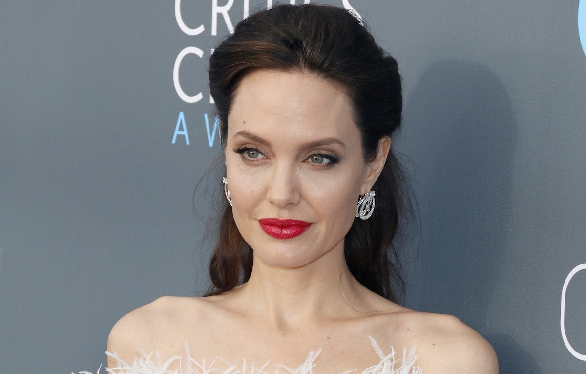 Angelina Jolie at the 2018 Critics' Choice Awards