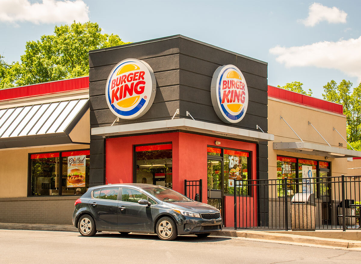 burger king drive thru