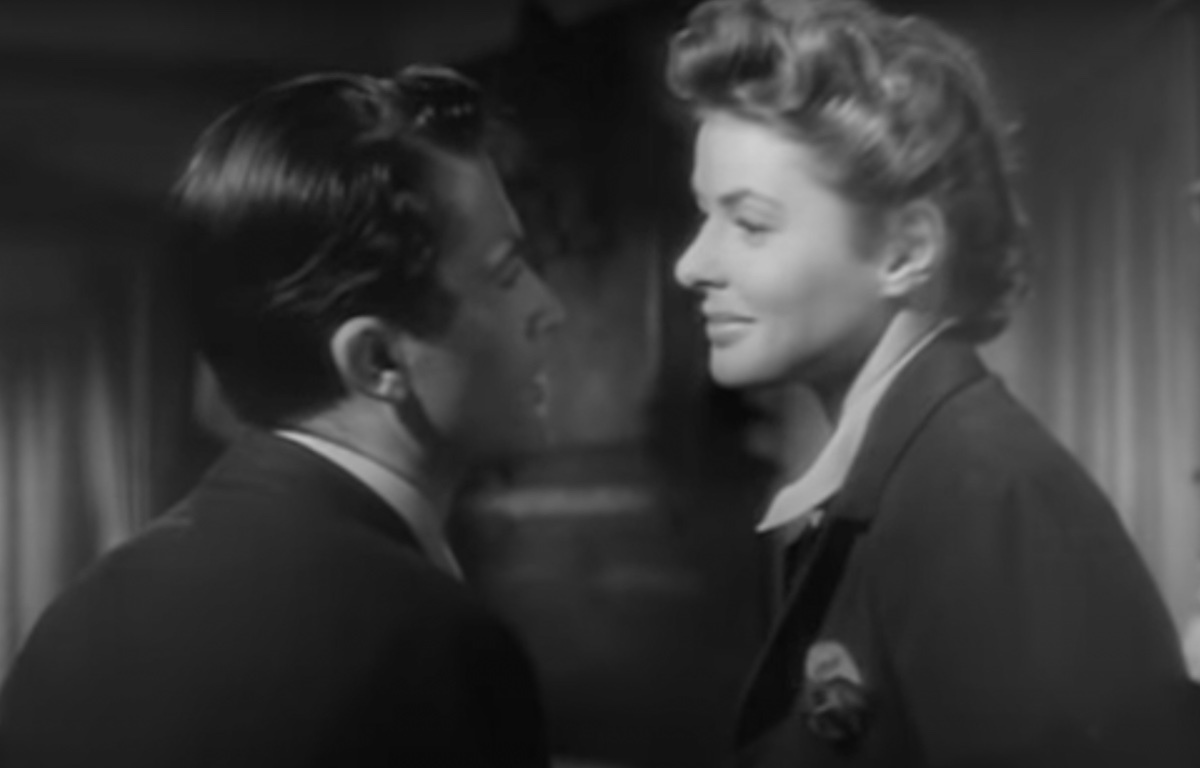 Gregory Peck and Ingrid Bergman in Spellbound