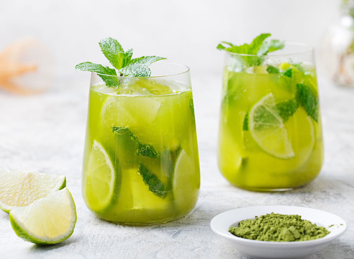 matcha iced green tea