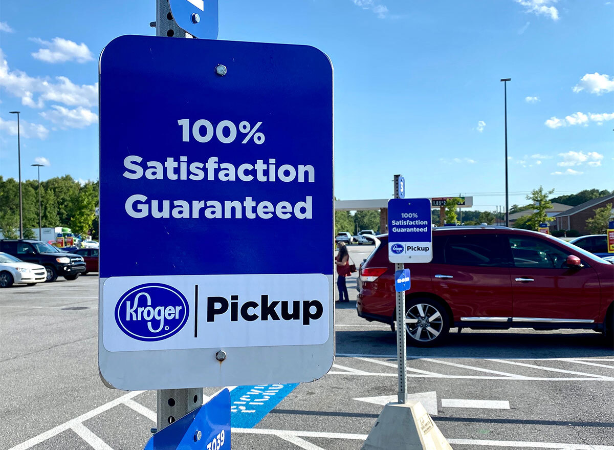 sign for kroger order pickup