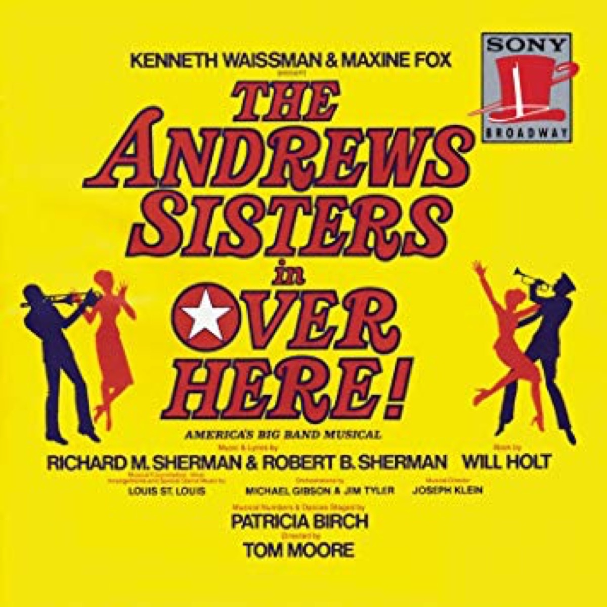 over here broadway cast recording, broadway tickets