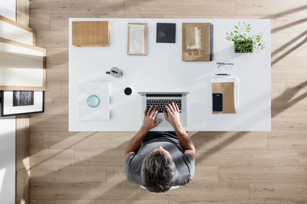 organized desk