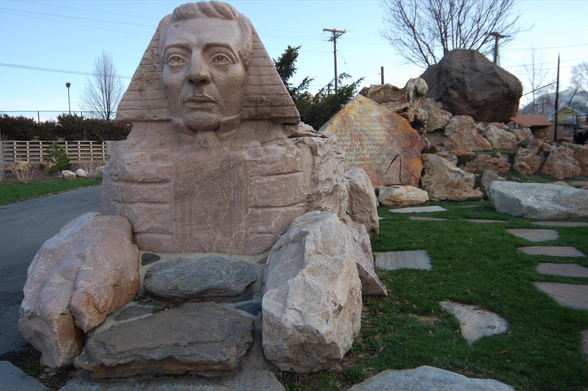 joseph smith sphinx statue