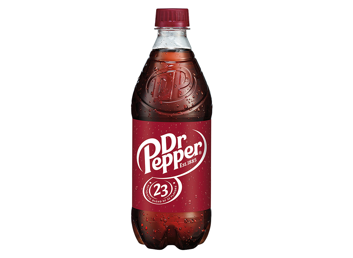 dr pepper bottle