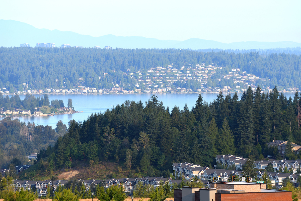 Lake Sammamish view from Issaquah Highlands, WA