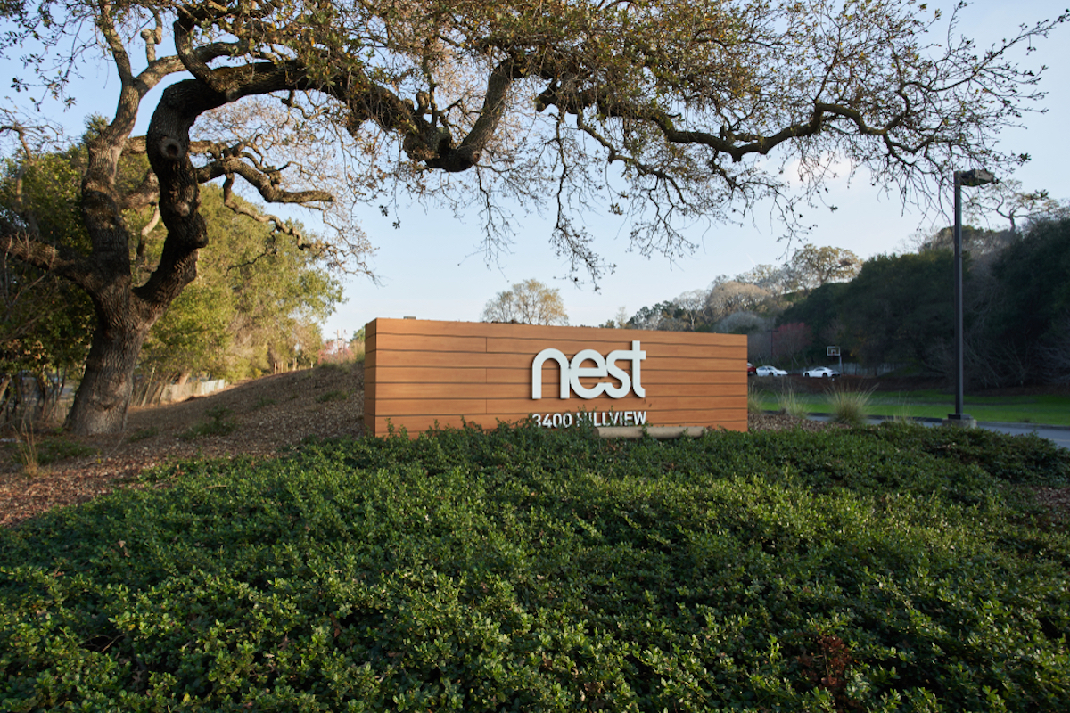 google nest headquarters sign