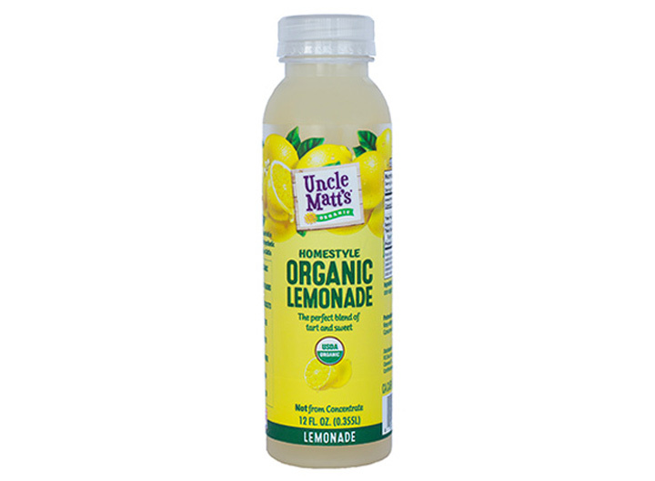 Uncle Matt organic lemonade