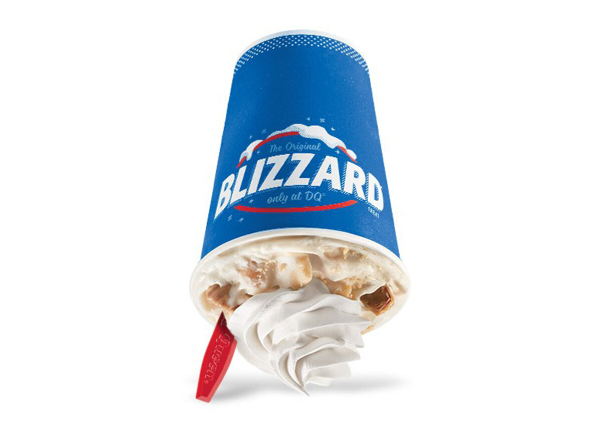 dairy queen apple pie blizzard