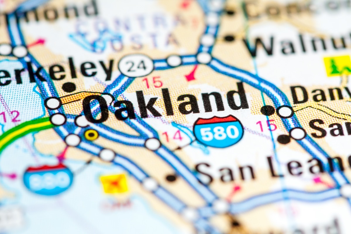 oakland map