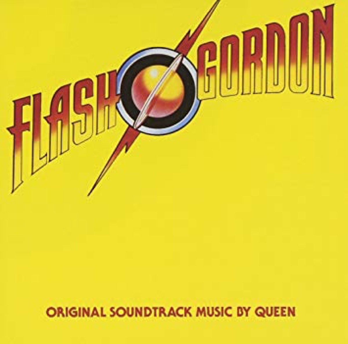 flash gordon movie soundtrack album cover