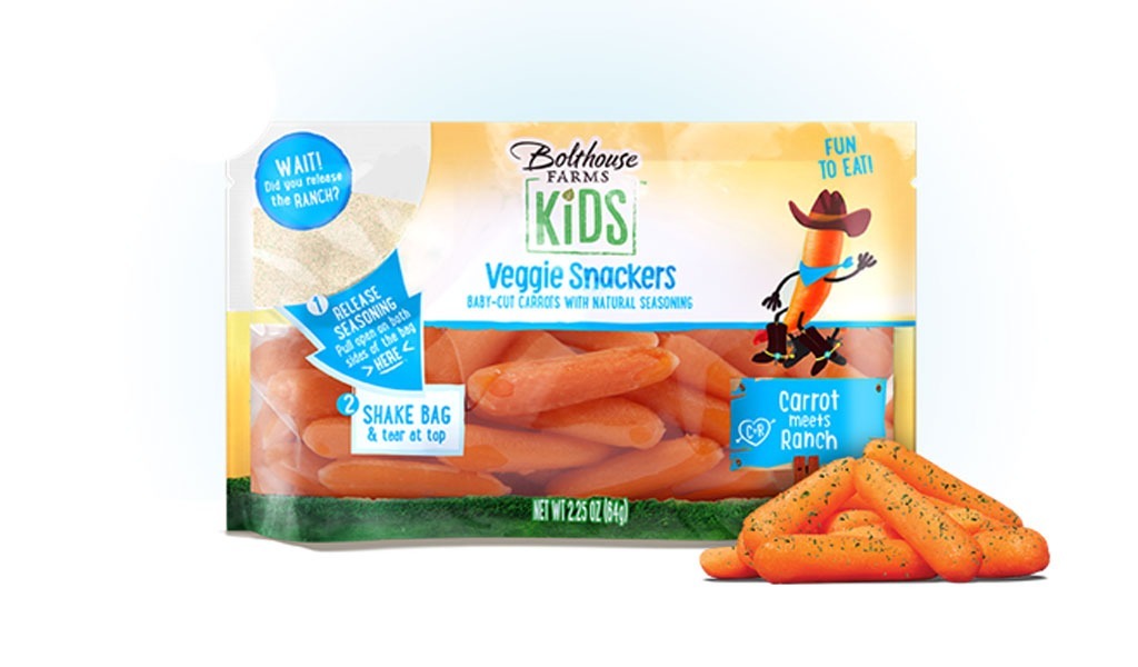 Bolthouse Farms Veggie Snackers, Carrot Meets Ranch - low carb snacks