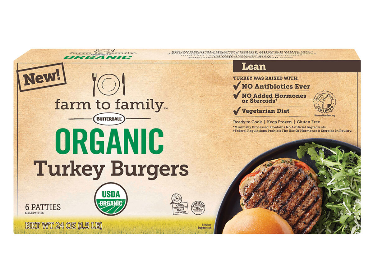 farm family turkey burgers