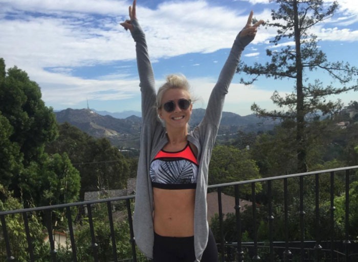 julianne hough abs