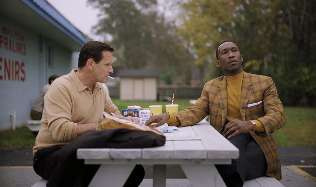 Viggo Mortensen and Mahershala Ali in Green Book