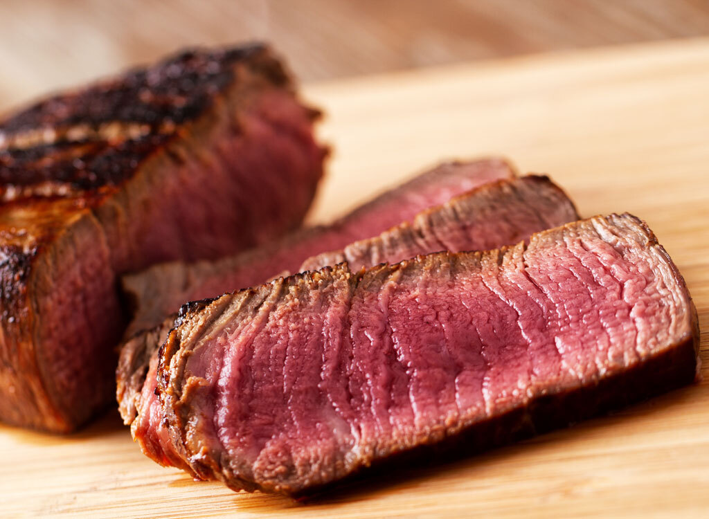 medium rare steak full fat health foods