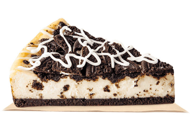 Burger king oreo cheesecake