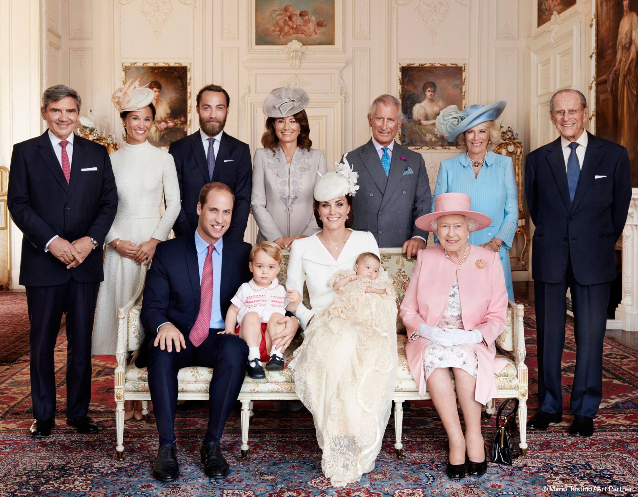 Prince George and Princess Charlotte - Perfect Portraits of Royal Babies 6