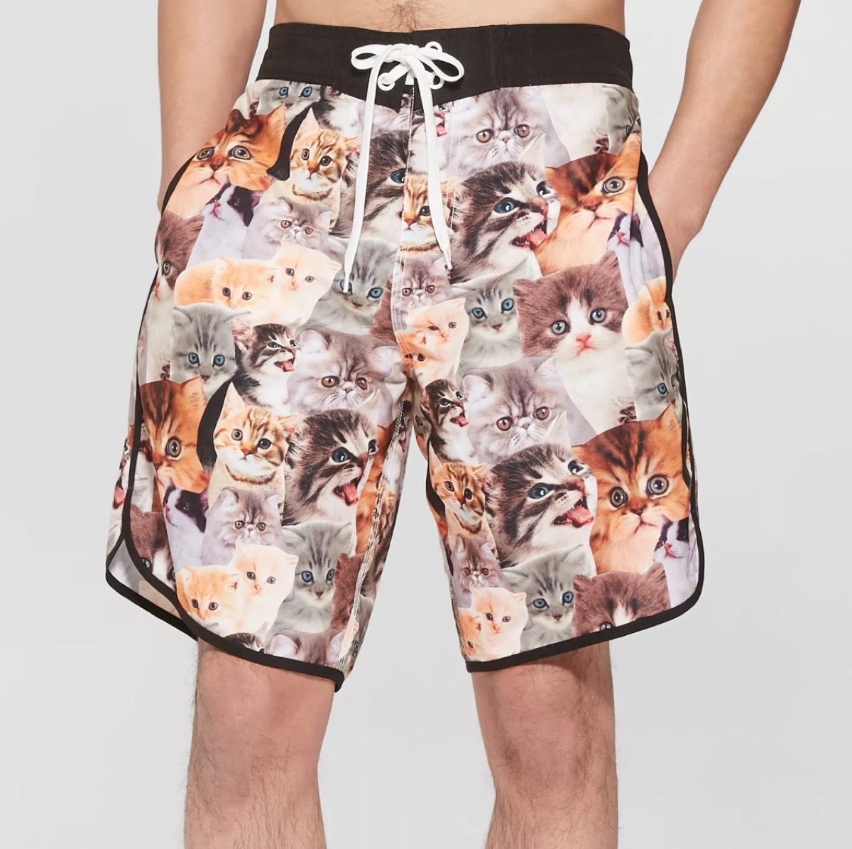 cat print board shorts, target beach essentials