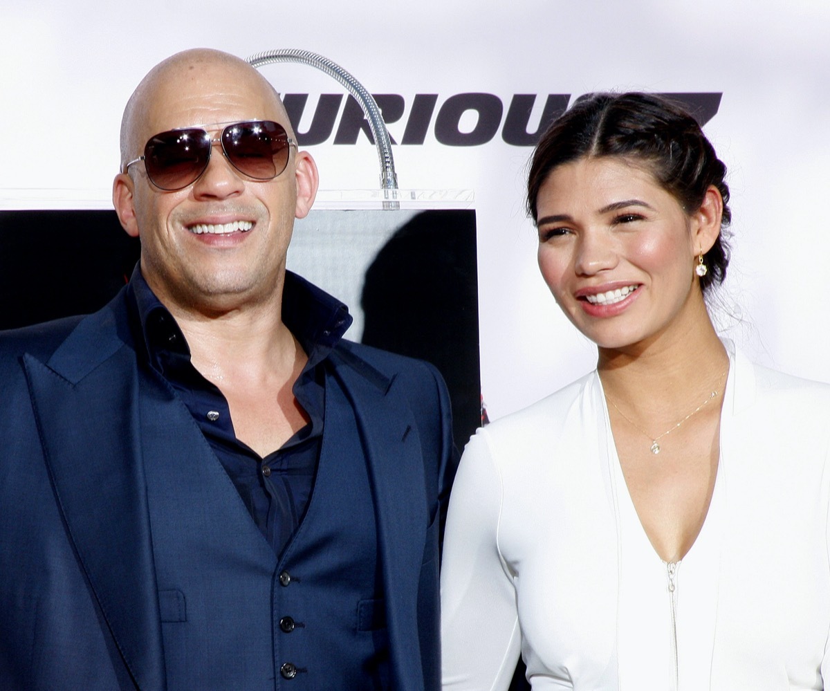 Vin Diesel and Paloma Jimenez in 2015