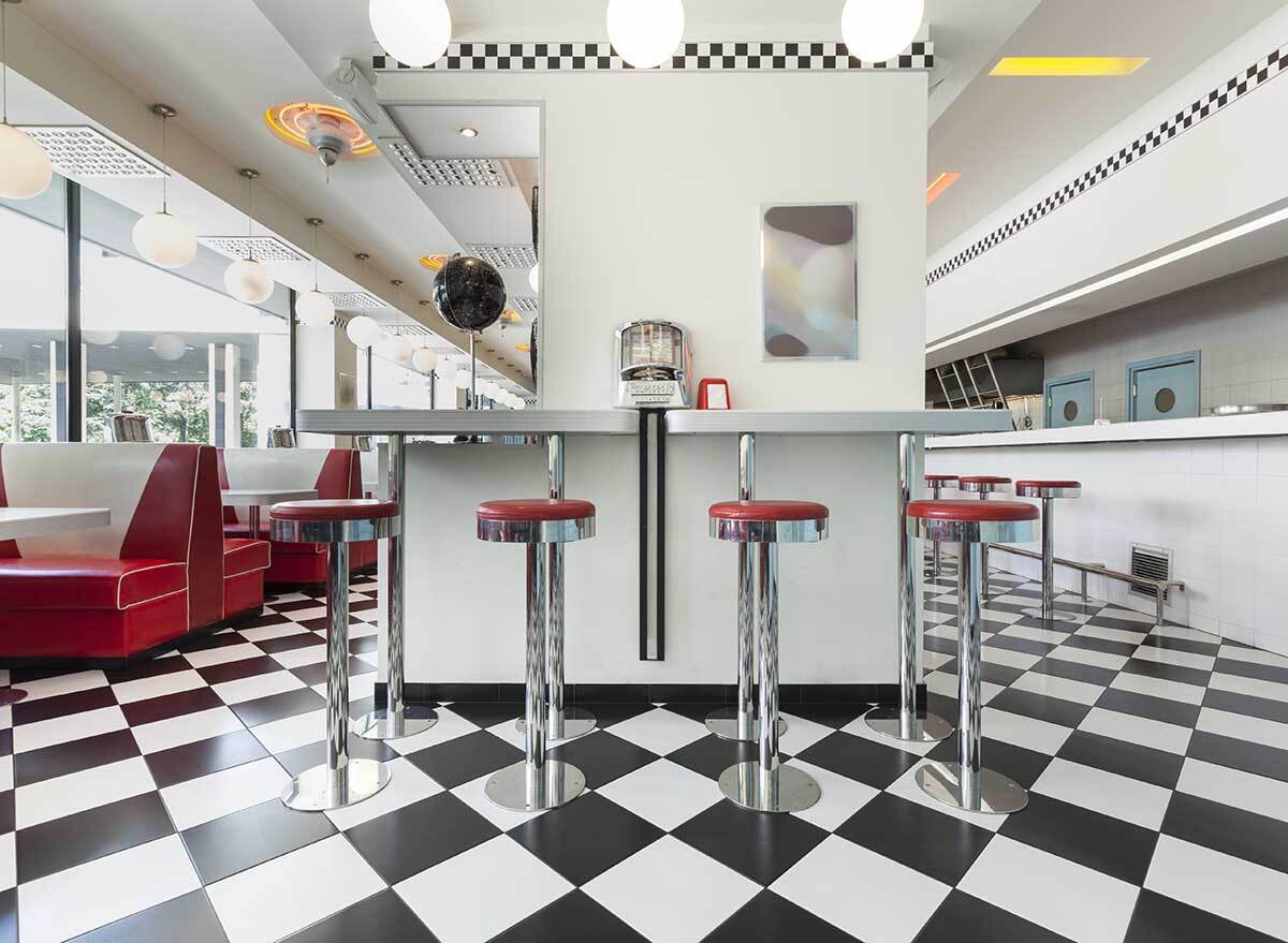 inside diner