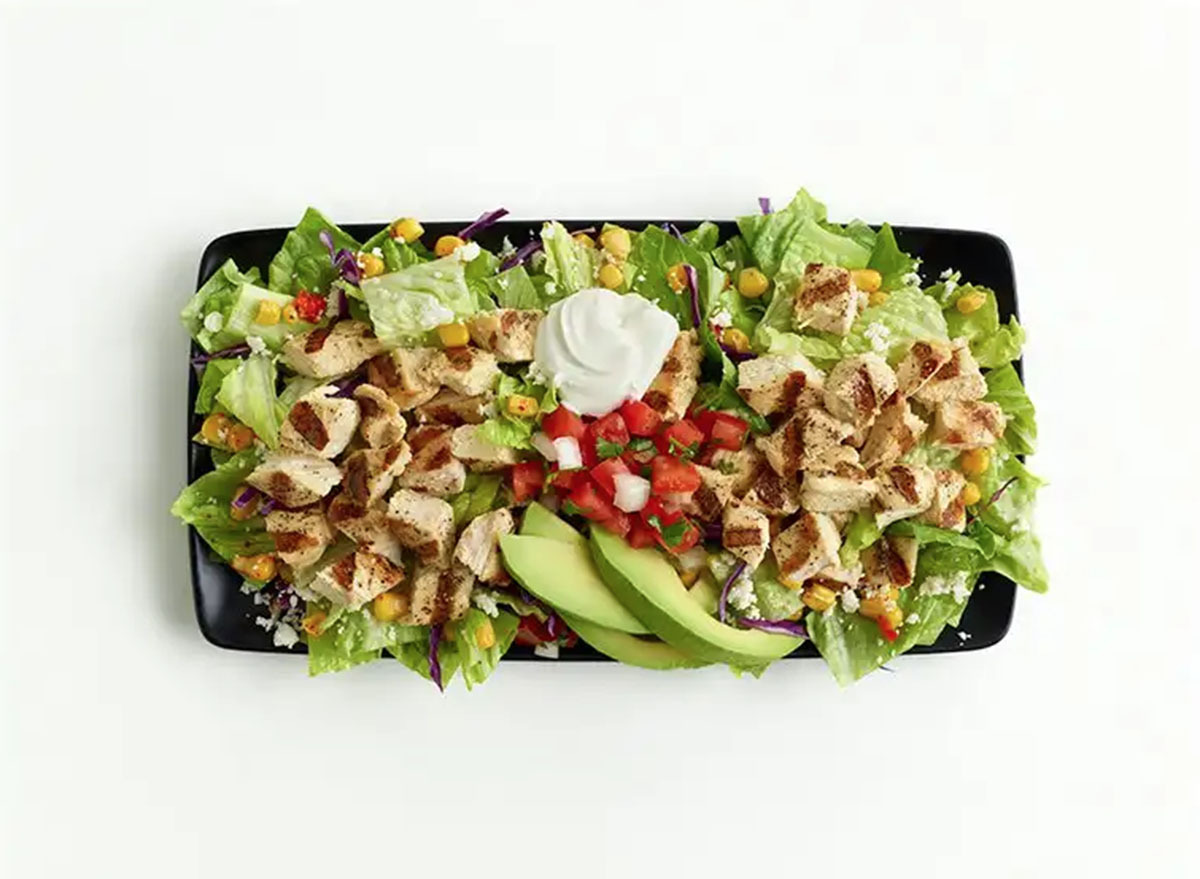 el pollo loco double chicken avocado salad