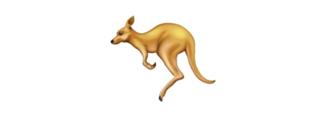 kangaroo emoji