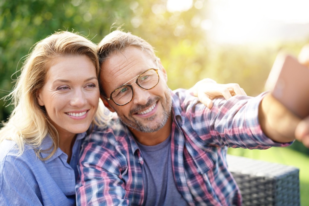 Couple Taking a Selfie {New Words}