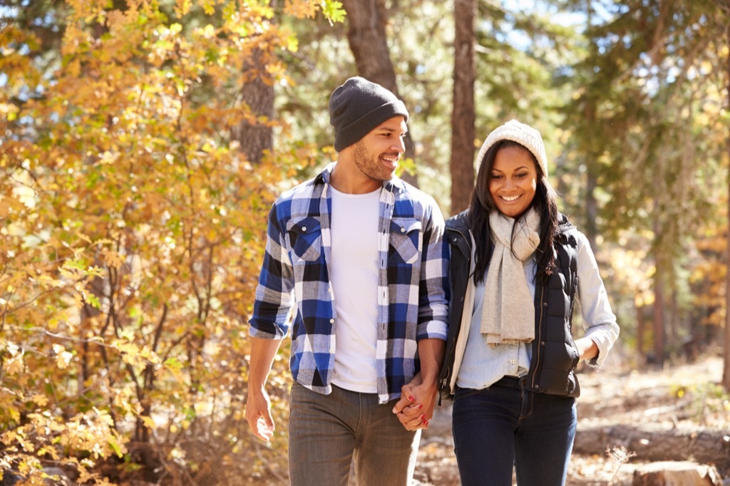 couple on walk delete instagram account