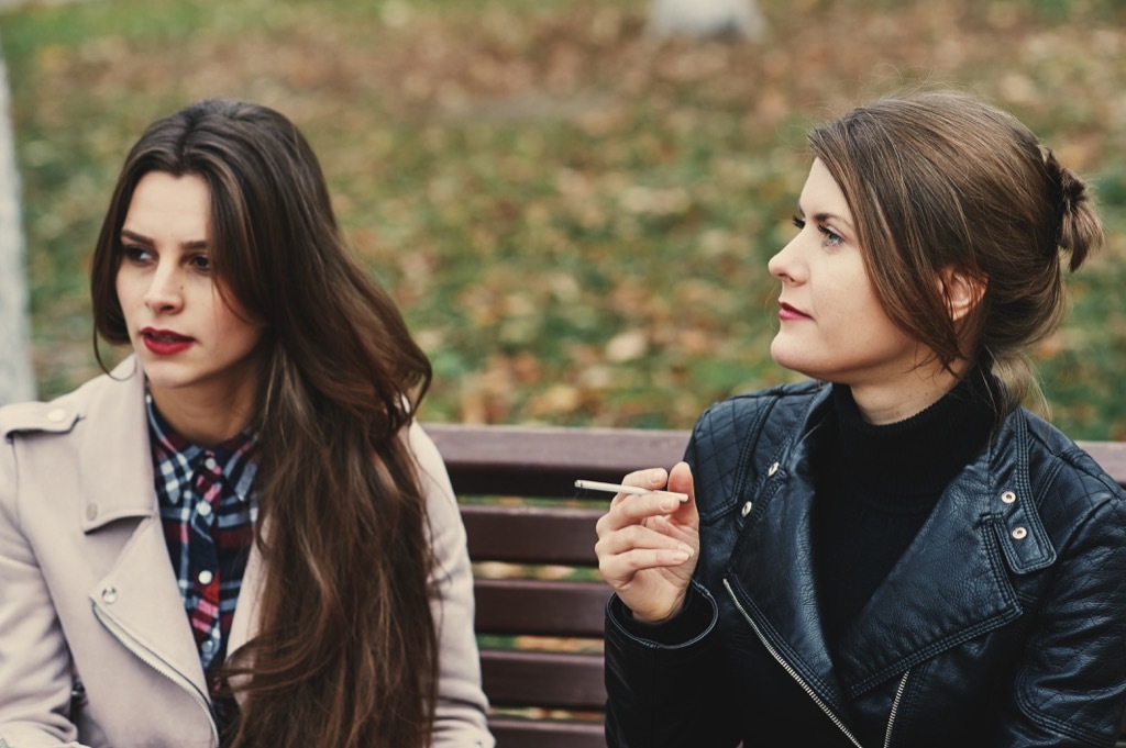 Girl Pressured to Smoke Regrets